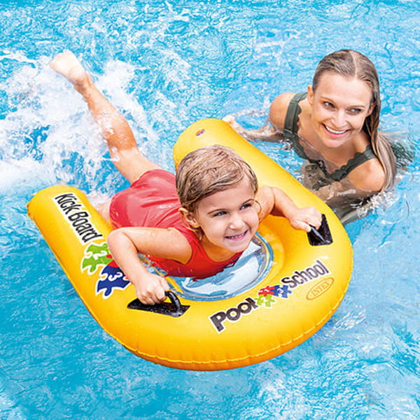 充氣浮板 踢水板 兒童專用浮板 雙把手設計 學游泳必備【SV9681】 0
