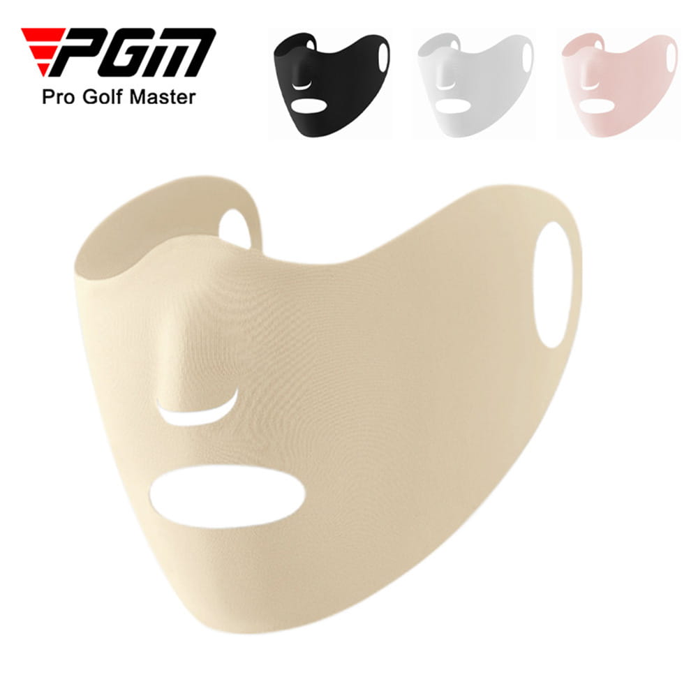 【CAIYI 凱溢】PGM高爾夫防曬面罩 雙層冰絲面膜 保濕防紫外線UPF50+可水洗臉罩 1