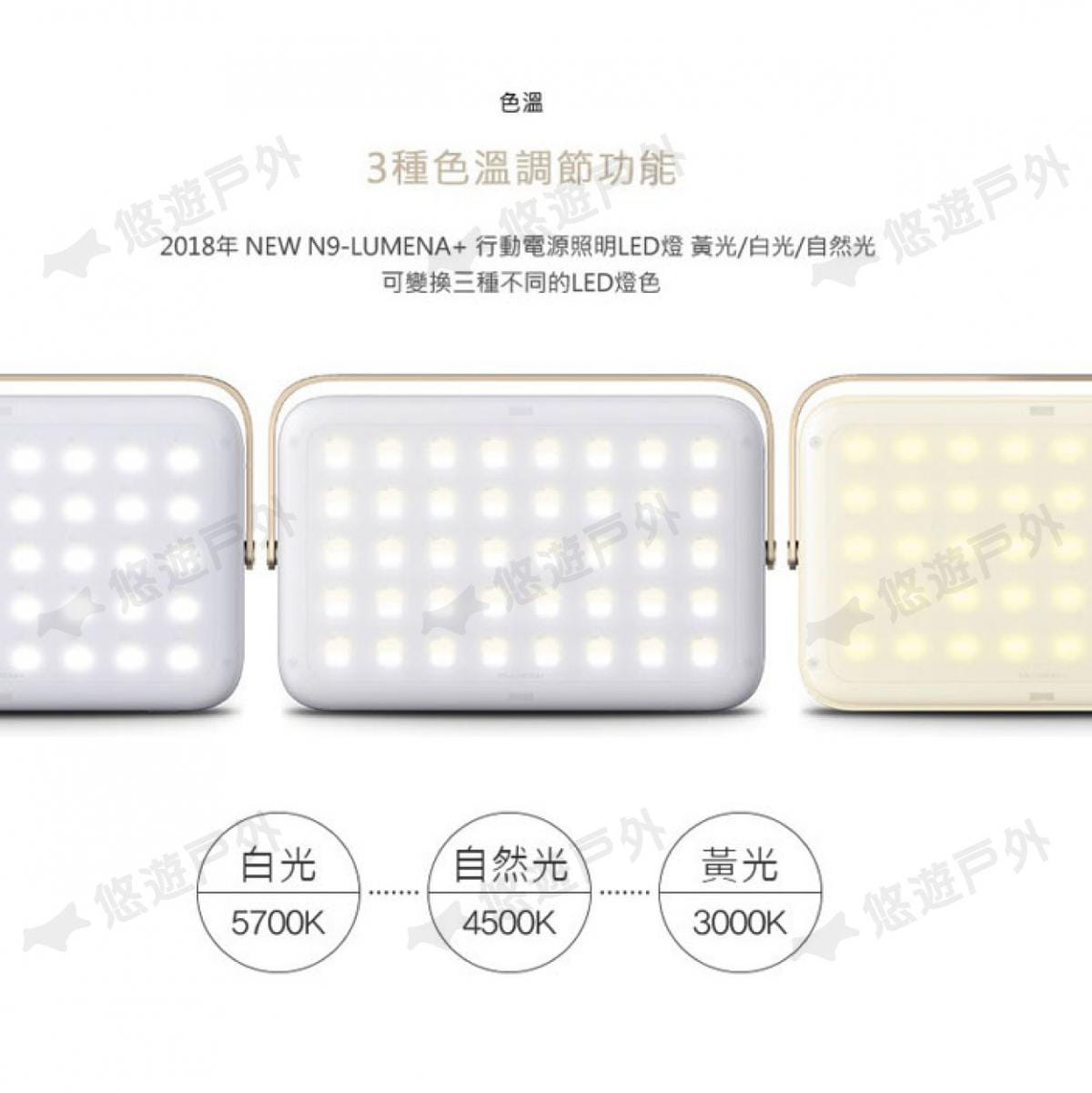 【N9 LUMENA+】行動電源照明LED燈 大N9 (悠遊˙戶外) 5