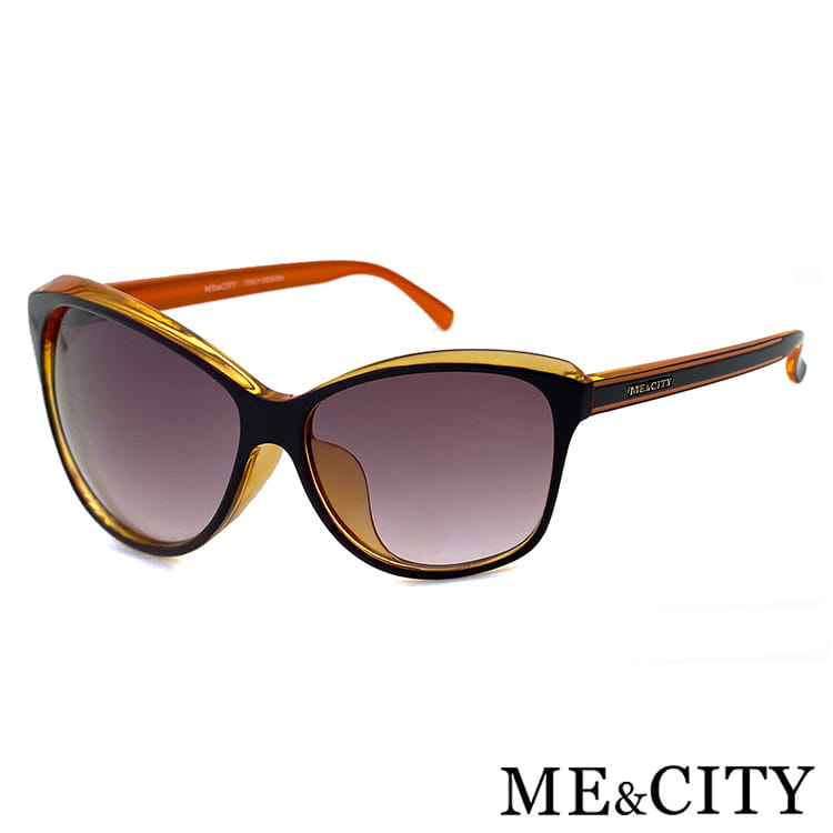 【ME&CITY】 極簡約雙色時尚太陽眼鏡 抗UV (ME 120024 J221) 17