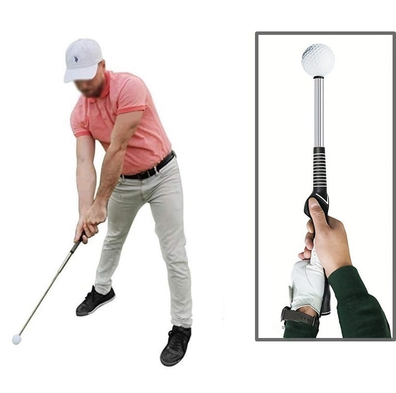 GOLF高爾夫伸縮揮桿棒(帶球) 揮桿練習 提高擊球距離及準確性【GF52009】 2
