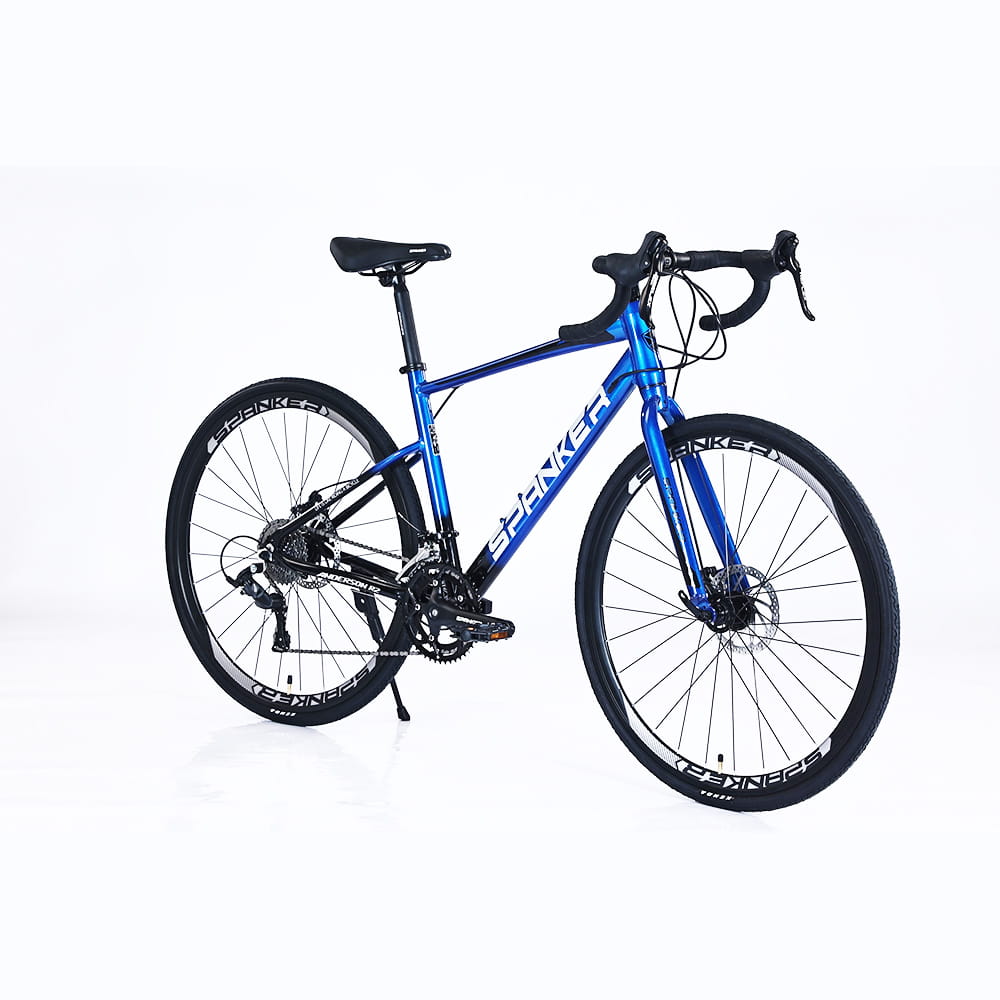 BIKEONE R2 SP鋁合金內走線SENSAN 16速變速機械碟煞全能型彎把公路車煞變合一 0