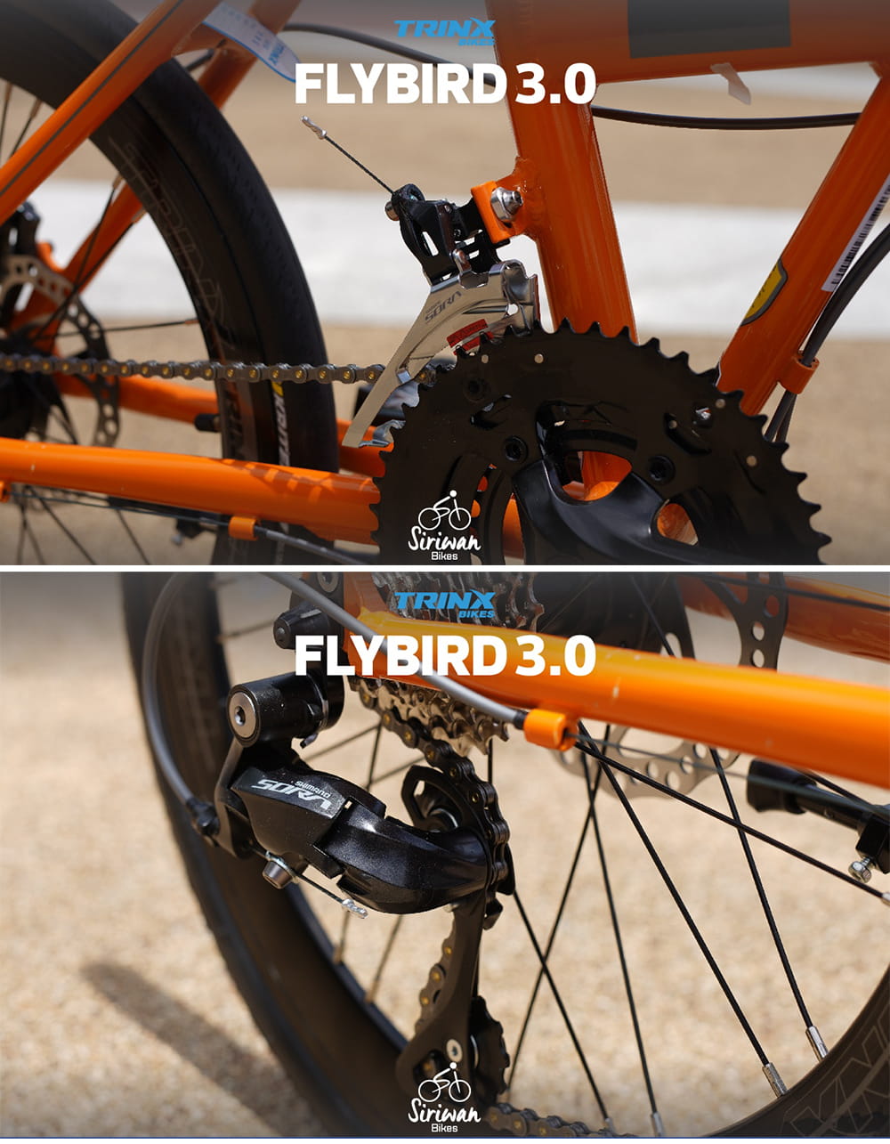 BIKEDNA FLYBIRD3.0 鋁合金碟煞折疊車,搭載日本SHIMAN27速SORA套件 14