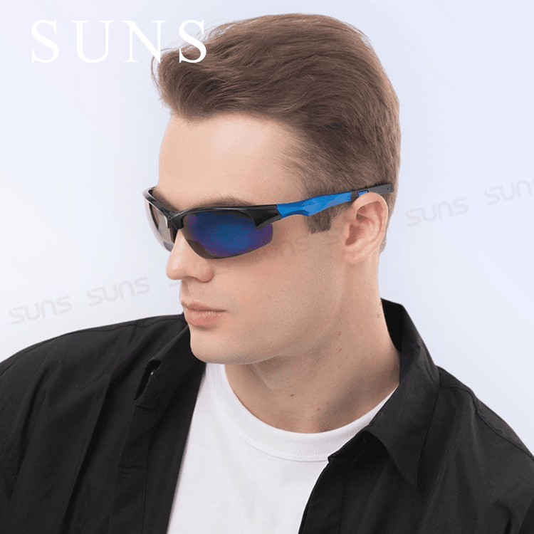 【suns】絢彩運動偏光墨鏡 路跑/單車/自行車 抗UV S249 2