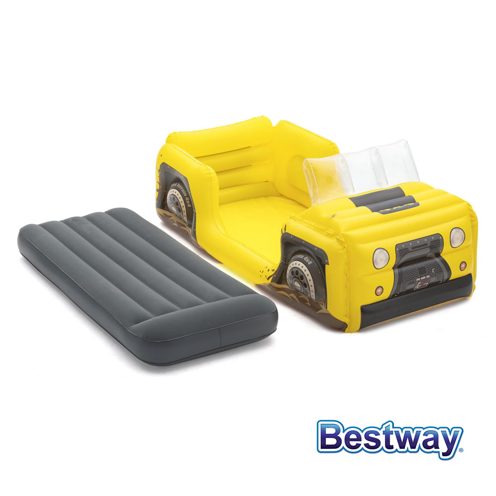 【Bestway】4x4越野車兒童充氣床 0