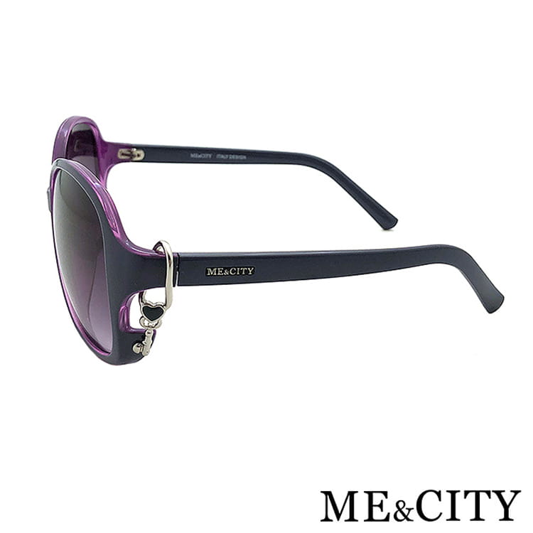 【ME&CITY】 甜美心型鎖鍊太陽眼鏡 抗UV (ME 1223 H05) 9