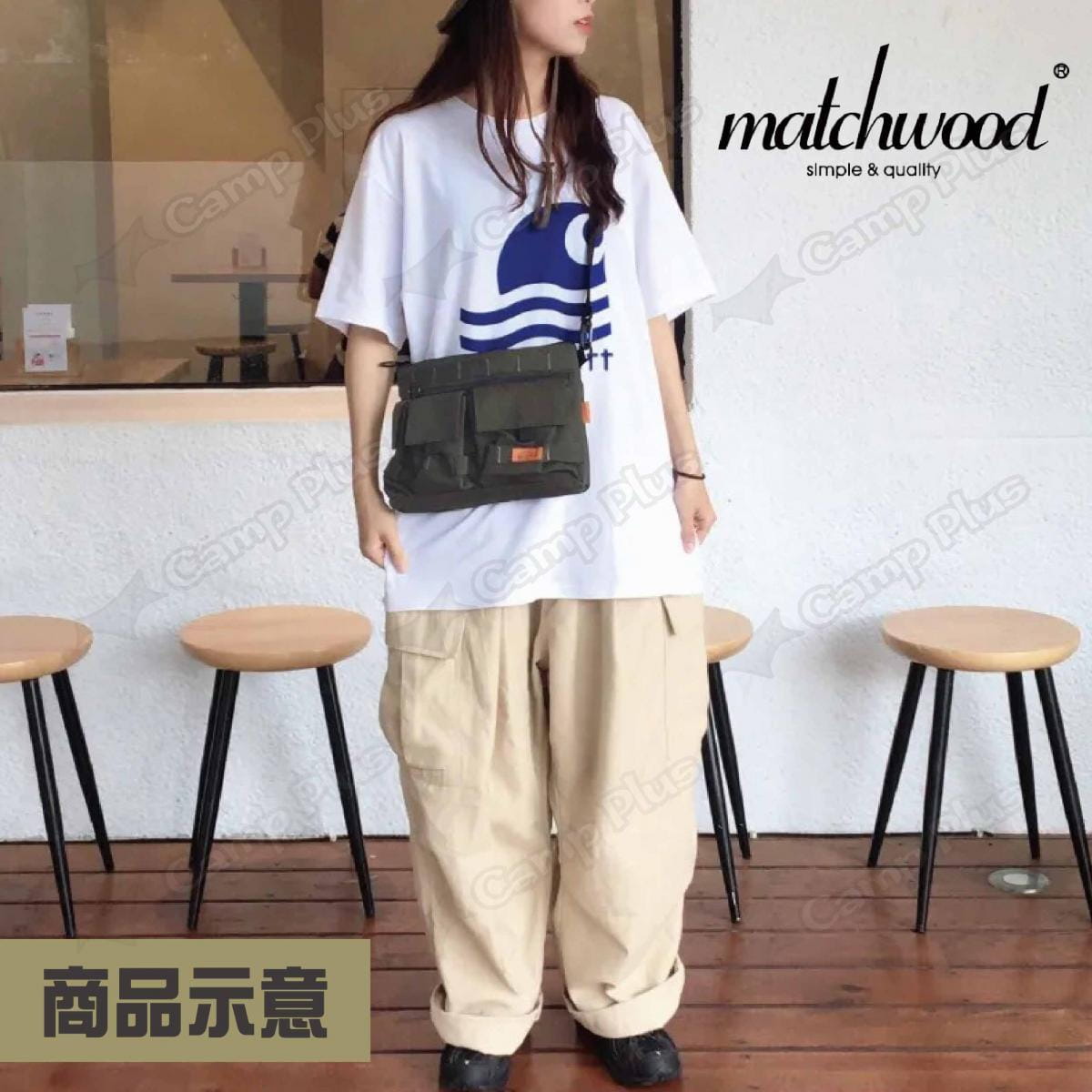 【Matchwood × Culture】聯名三口袋機能小包 悠遊戶外 5