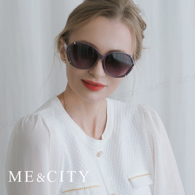 【ME&CITY】 歐美時尚簡約太陽眼鏡 UV (ME 1204 H02) 1