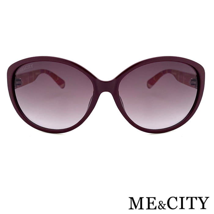 【ME&CITY】 歐美格紋時尚太陽眼鏡 抗UV (ME 120003 E441) 3