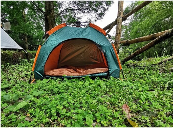 寵物速開帳篷自動型可折疊 附睡墊 防雨防曬 7
