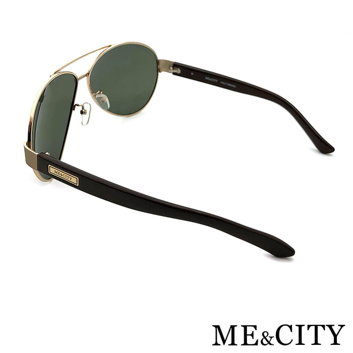 【ME&CITY】 時尚飛行員金屬偏光太陽眼鏡 抗UV (ME 1106 A01) 8