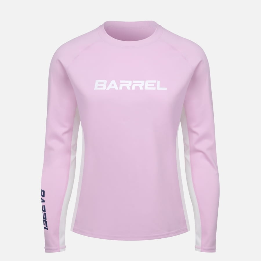 【BARREL】動感女款寬版上衣 #PINK 0