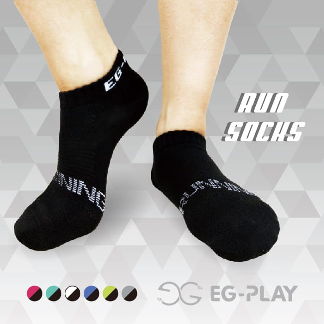 【EG-PLAY】RUN SOCKS 慢跑馬拉松機能襪 0