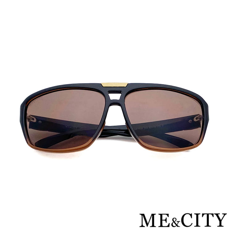【ME&CITY】 復古紳士飛官框太陽眼鏡 抗UV400 (ME 1105 J05) 1