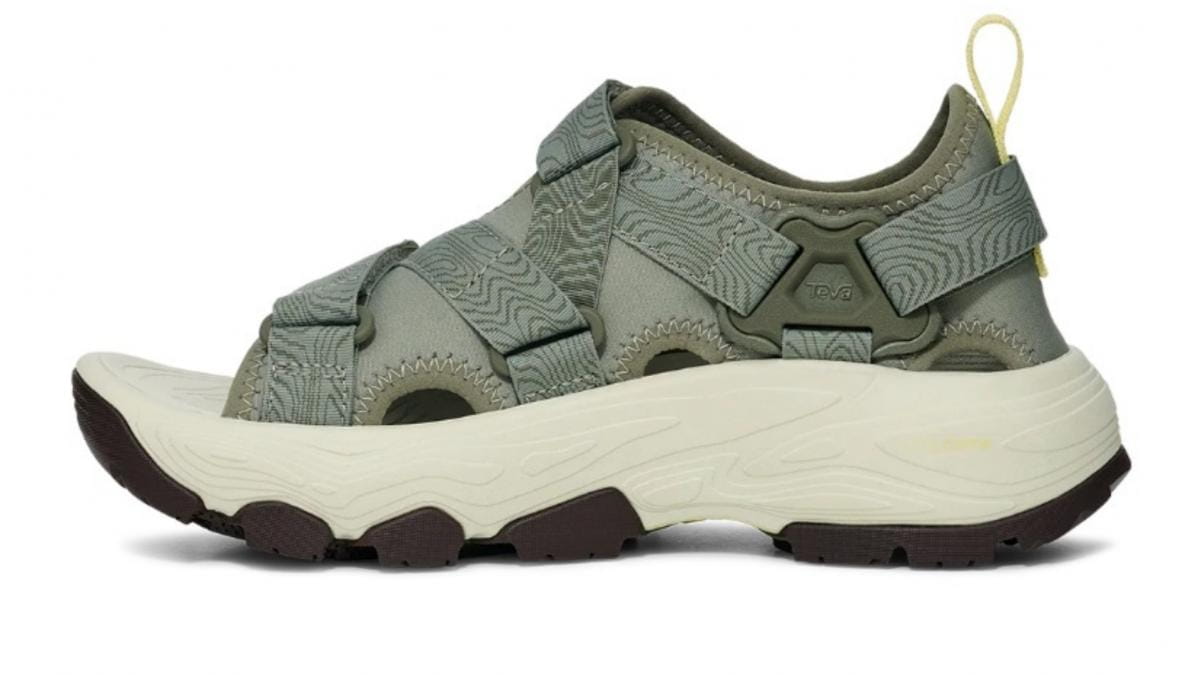 登山屋【TEVA】女 Grandview Max 健行涼鞋1166230-SGSS海藻綠 2