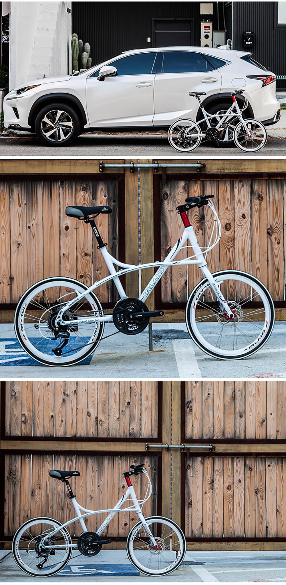 BIKEONE I10 日本SHIMANO 27速指撥定位變速鋁合金451小徑線控碟煞搭載前後輪快拆 14