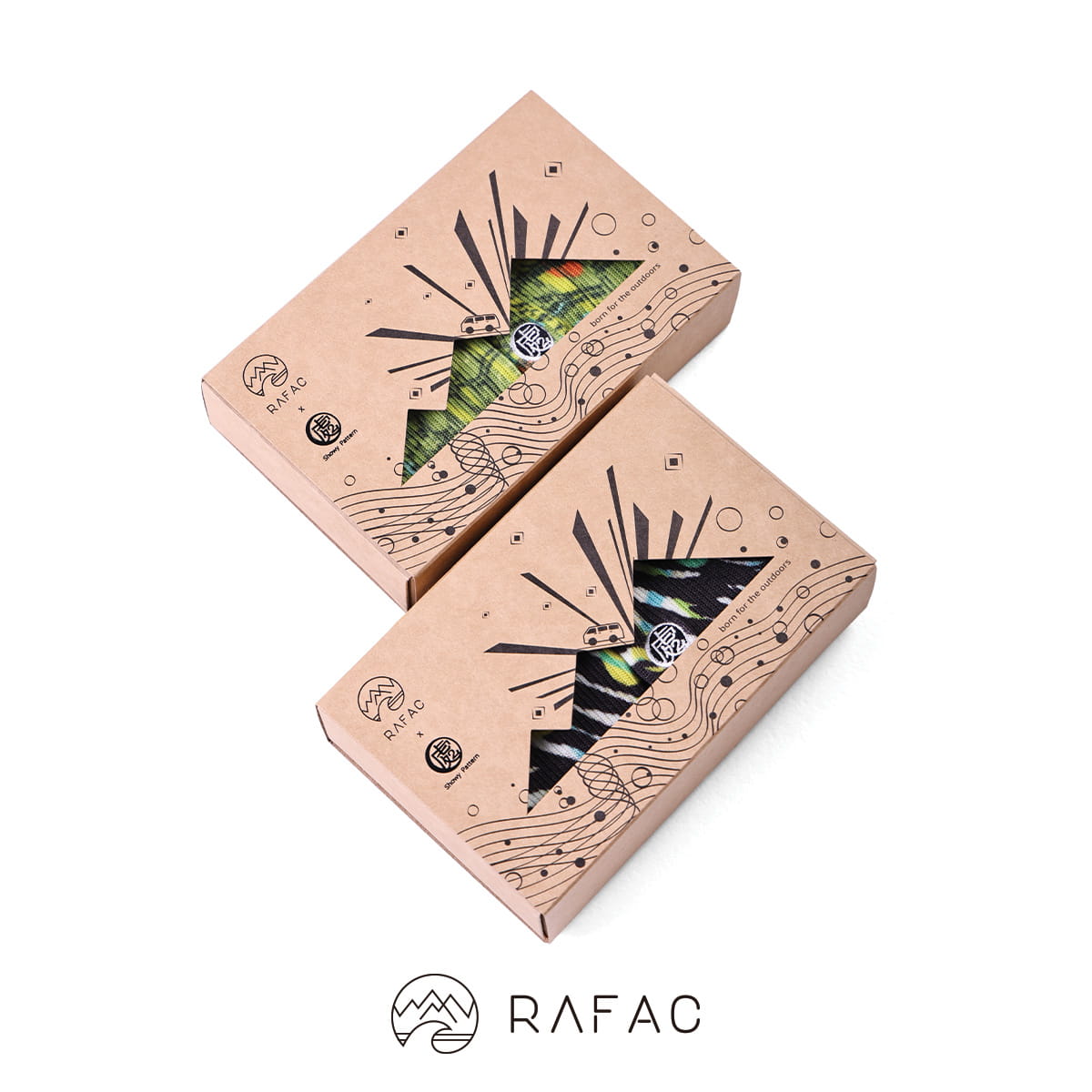 【RAFAC】戶外機能動動襪 - 處處花版聯名 - 鱷點 餓點 2