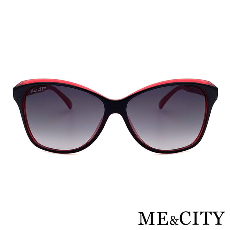 【ME&CITY】 極簡約雙色時尚太陽眼鏡 抗UV (ME120024 J021) 18