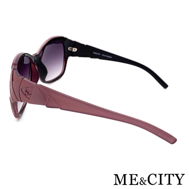 【ME&CITY】 古典花園玫瑰大框太陽眼鏡 抗UV (ME 120032 E241) 10