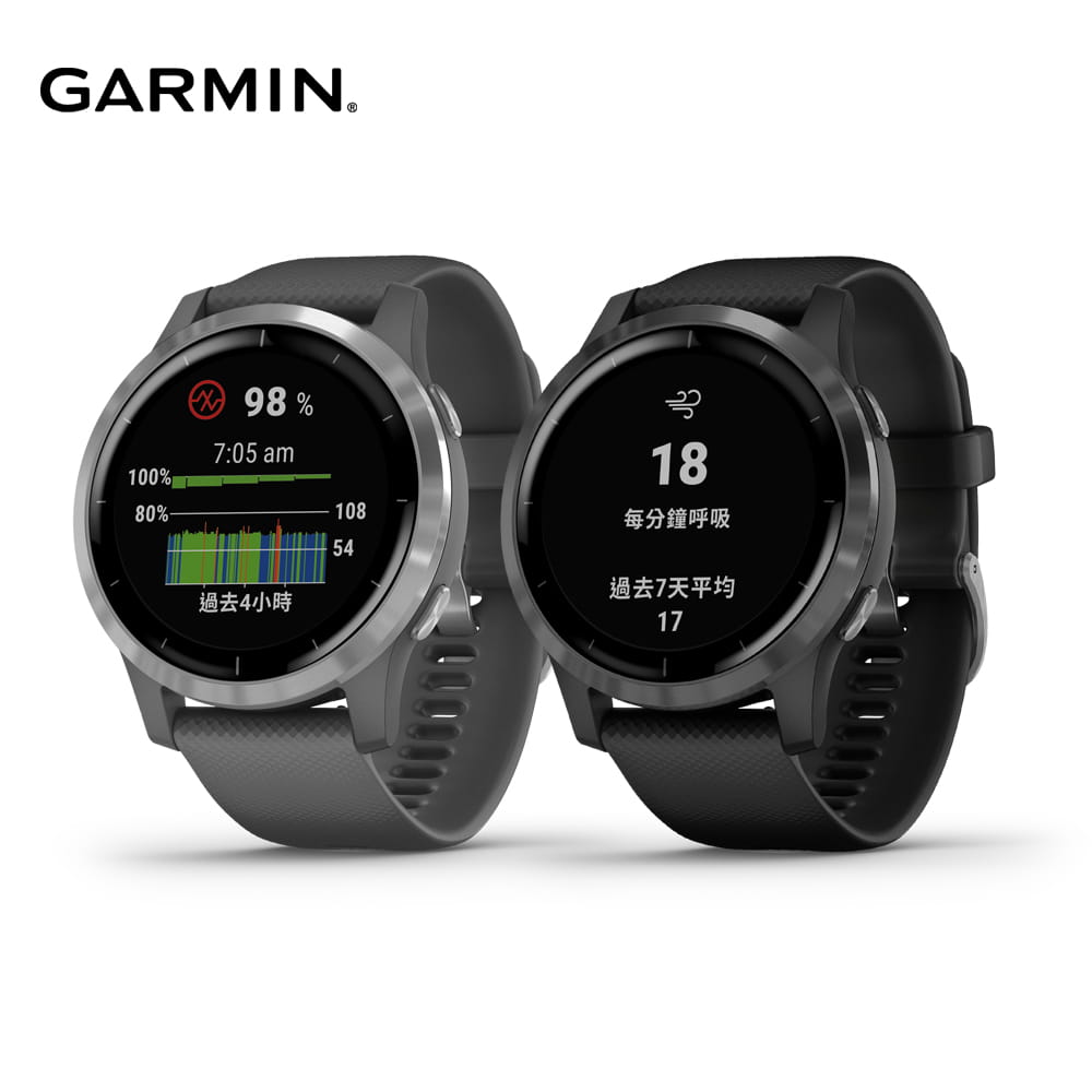 【GARMIN】vivoactive 4 GPS/支援行動支付/腕式心率/運動型智慧腕錶(2色) 0