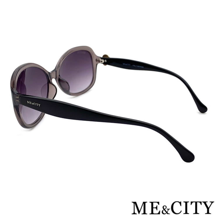 【ME&CITY】 義式典雅簡約太陽眼鏡 抗UV400 (ME 1208 C01) 8