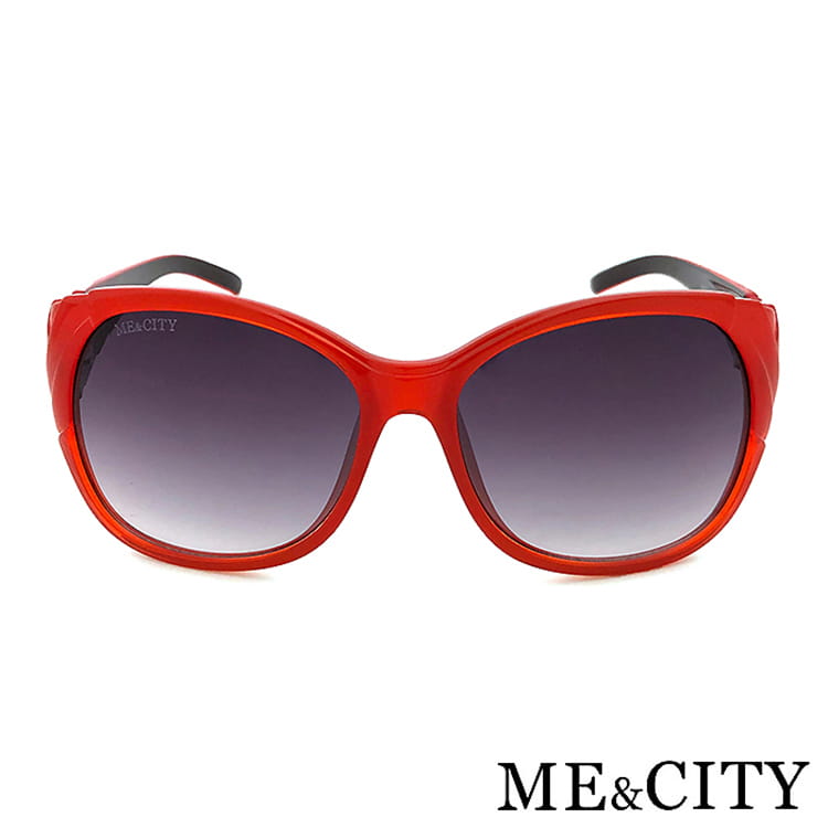 【ME&CITY】 古典花園玫瑰大框太陽眼鏡 抗UV (ME 120032 E243) 6