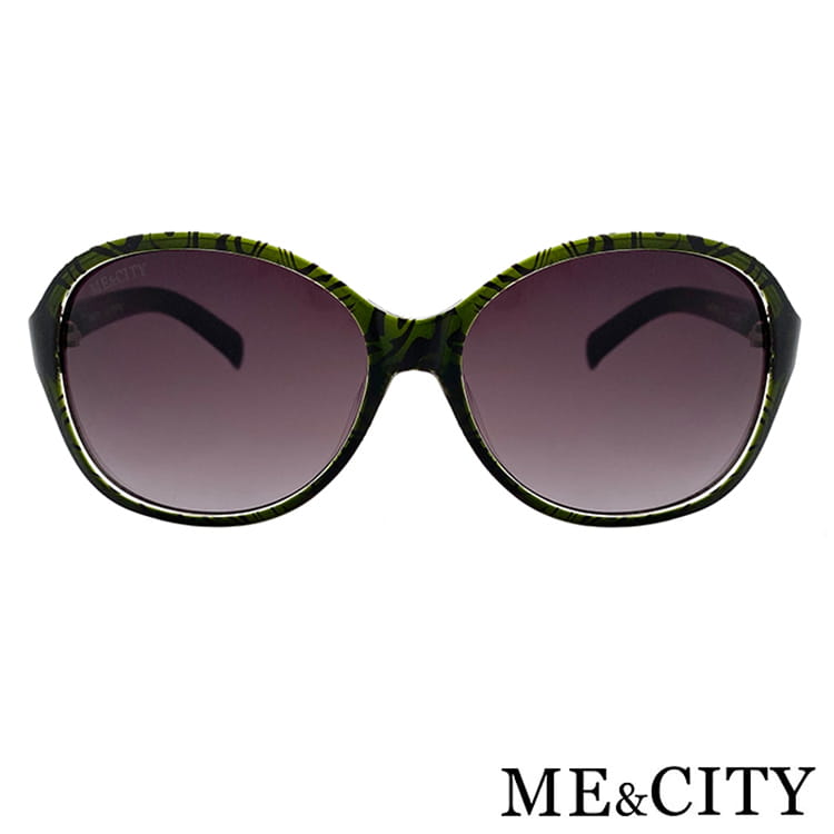 【ME&CITY】 時尚歐美透明紋路太陽眼鏡 抗UV (ME 1219 G01) 7