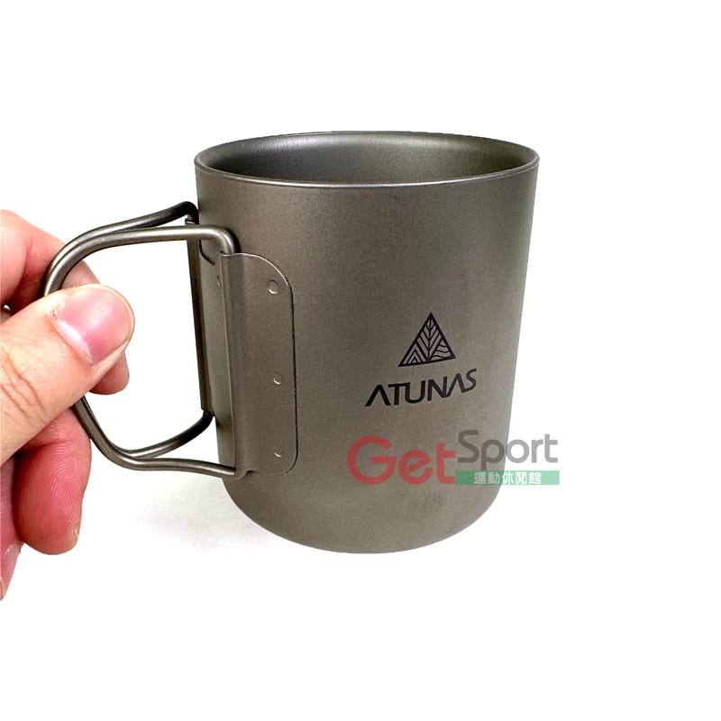 ATUNAS雙層鈦隔熱隨行杯300ml 3