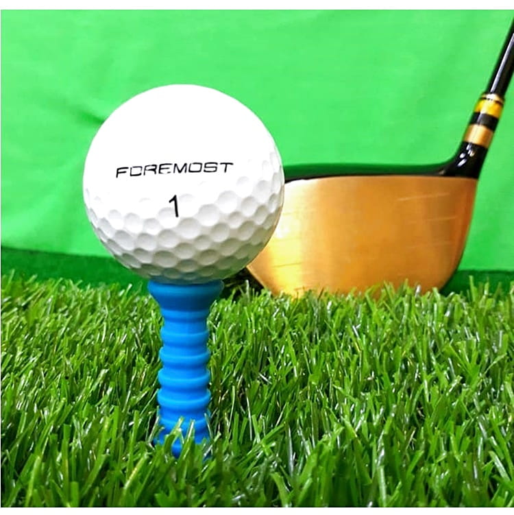 高爾夫彈力軟膠TEE 彈性橡膠球釘 低阻力 (4支裝顏色隨機)【GF02005-4】 2