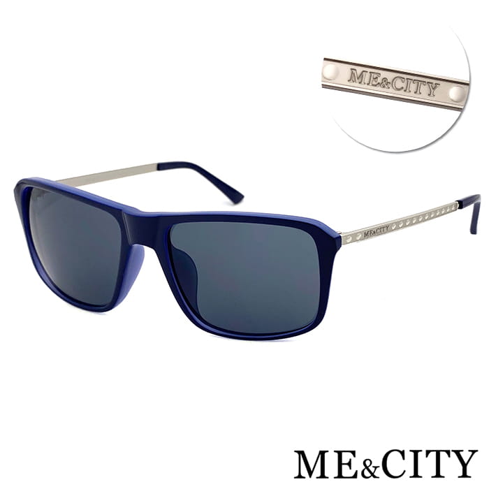 【ME&CITY】 義式時尚簡約太陽眼鏡 抗UV(ME 1102 F02) 0