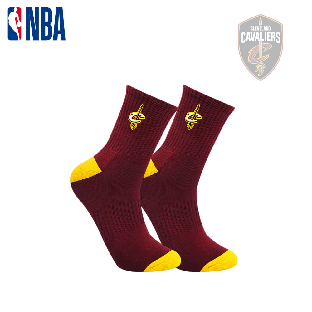 【NBA】東區球隊款束腳底毛圈中筒襪 3
