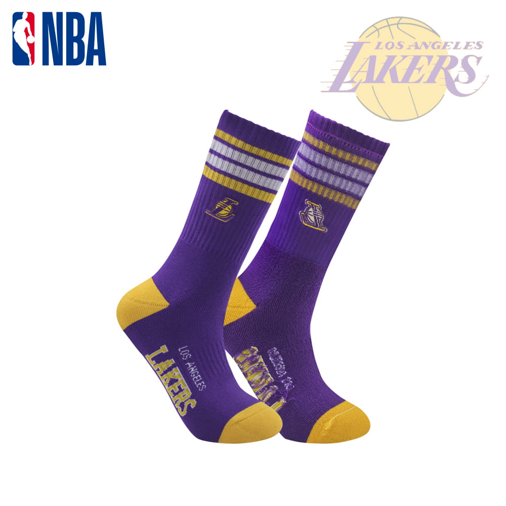 【NBA】 球隊菁英款全毛圈刺繡長襪 單一尺寸25-27cm 2