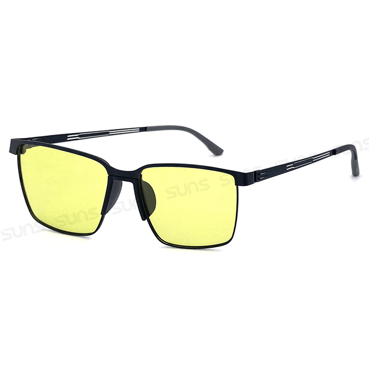 【suns】日夜兩用變色偏光太陽眼鏡 薄鋼眉型墨鏡 抗UV 【7359】 7