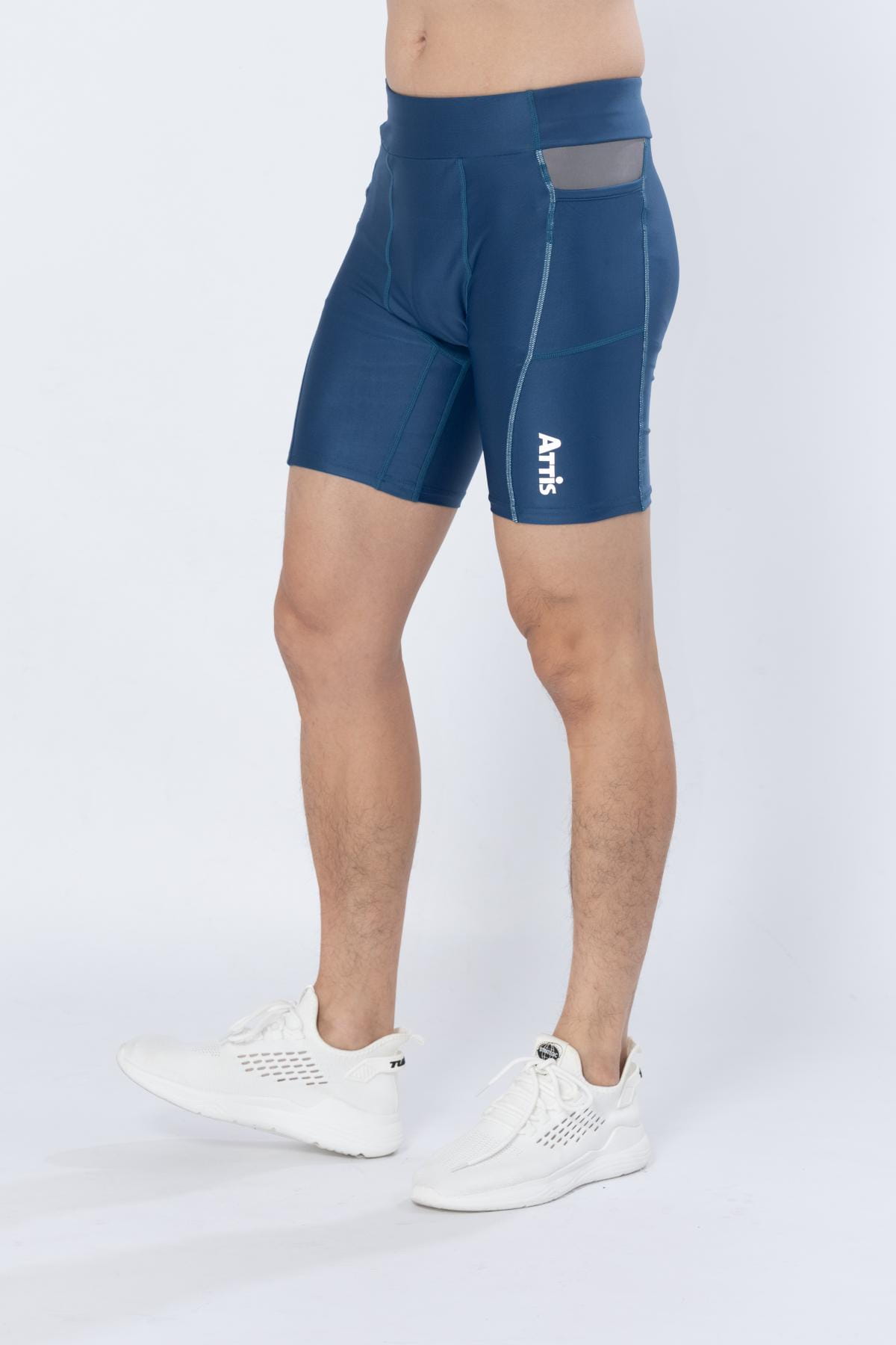 【Attis亞特司】男膠原反光緊身短褲-四色 0