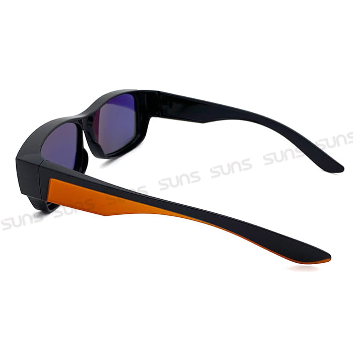 【suns】時尚桔水銀偏光太陽眼鏡  抗UV400 (可套鏡) 8