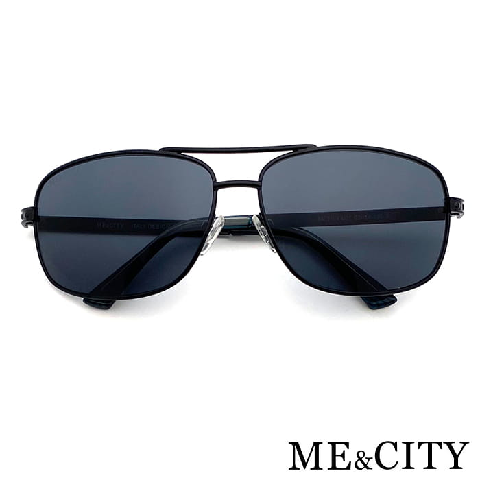 【ME&CITY】 傲氣飛行官金屬方框太陽眼鏡 抗UV (ME 1104 L01) 2