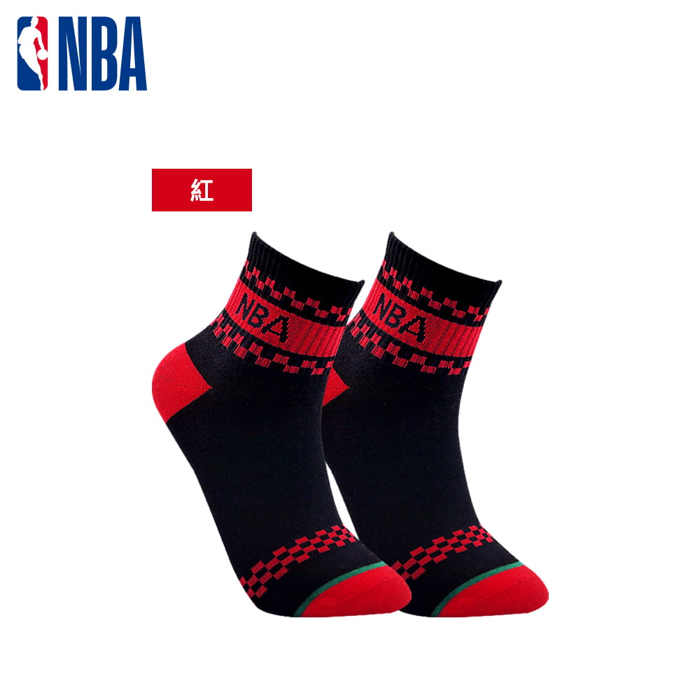 【NBA】襪子 平版襪 短襪 經典緹花短襪 5
