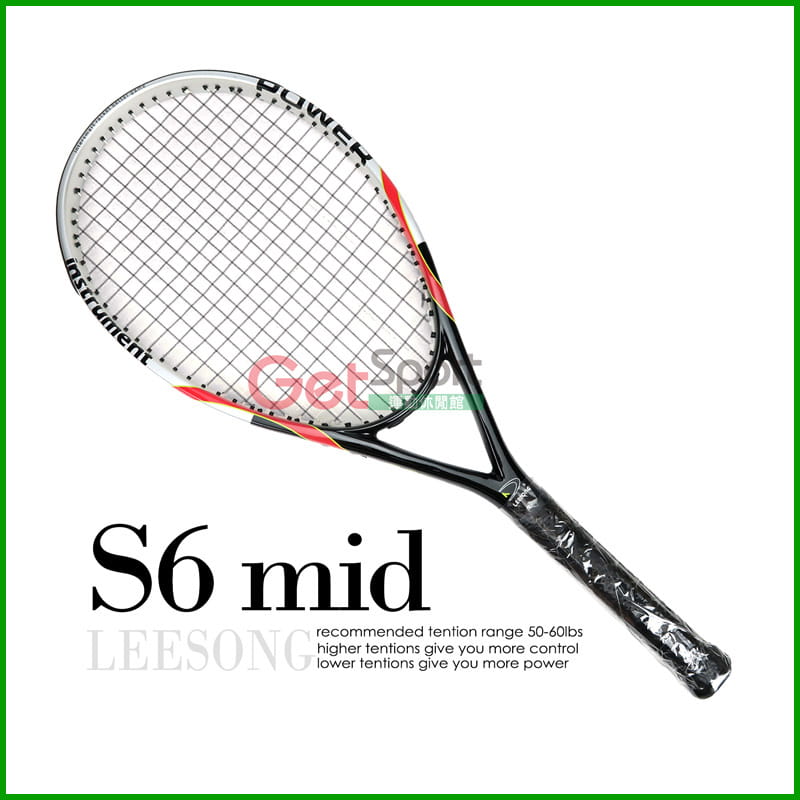 超輕量網球拍S6 mid 0