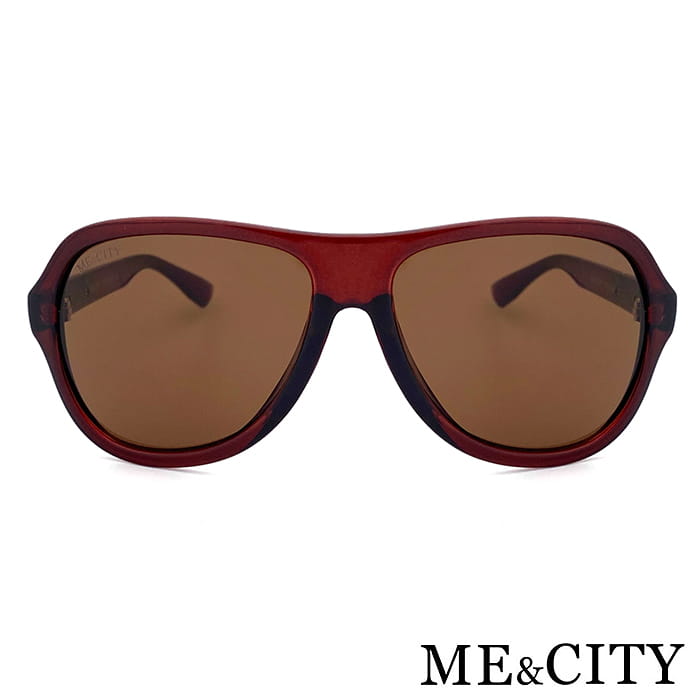 【ME&CITY】 簡約騎士時尚太陽眼鏡 抗UV (ME 110001 J121) 3