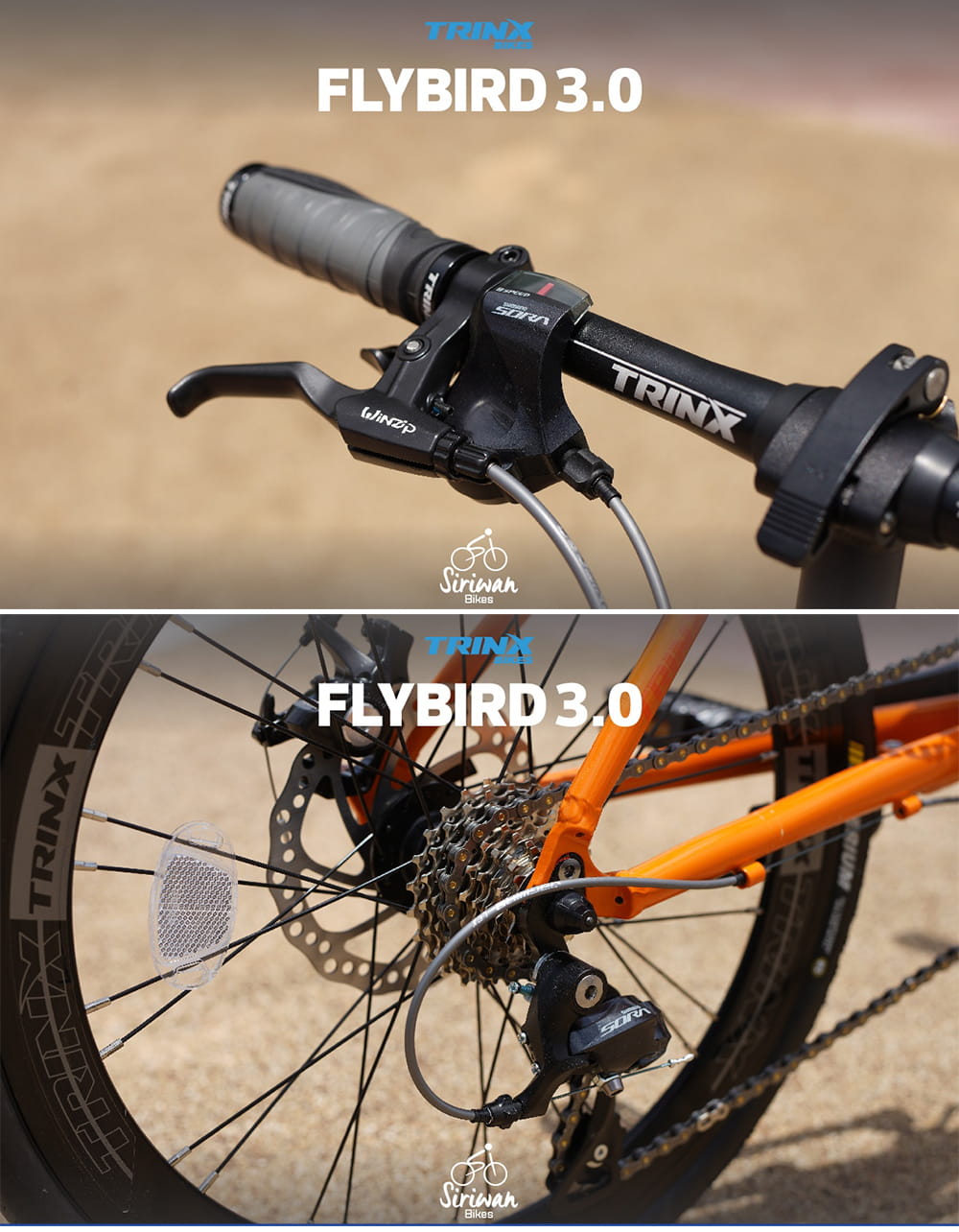 BIKEDNA FLYBIRD3.0 鋁合金碟煞折疊車,搭載日本SHIMAN27速SORA套件 13