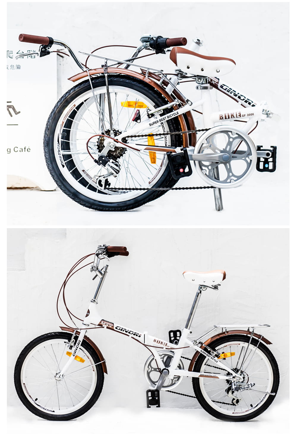 BIKEDNA G2 SP 經典復古小折20吋日本SHIMANO 6段變速折疊車文青有型城市漫游 14