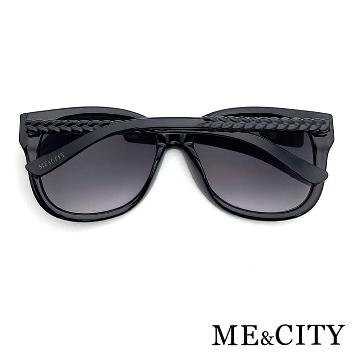 【ME&CITY】 歐美簡約麻花紋路太陽眼鏡 抗UV (ME 120002 L000) 7