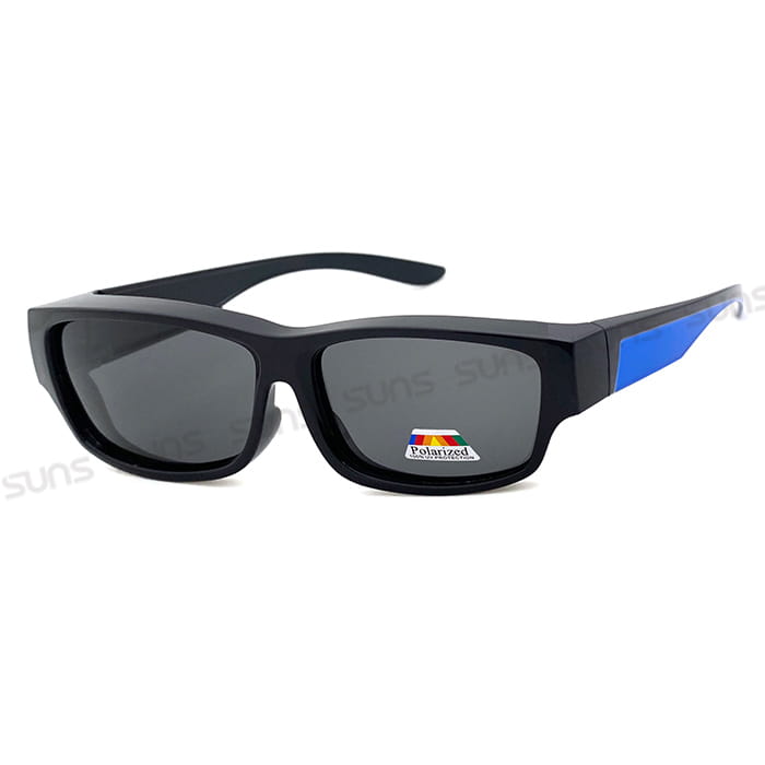 【suns】經典藍框偏光太陽眼鏡  抗UV400 (可套鏡) 5