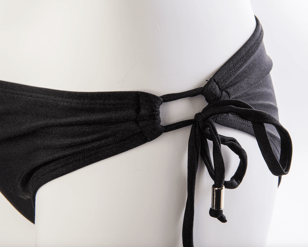 【SeasonsBikini】美胸美臀比基尼綁帶【泳褲】-氣質黑 3