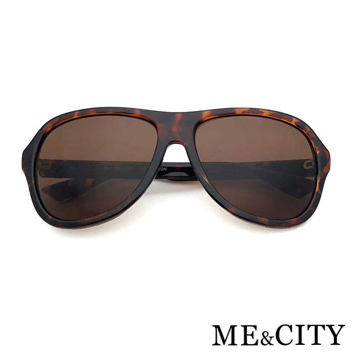 【ME&CITY】 簡約騎士時尚太陽眼鏡 抗UV (ME 110001 J520) 2
