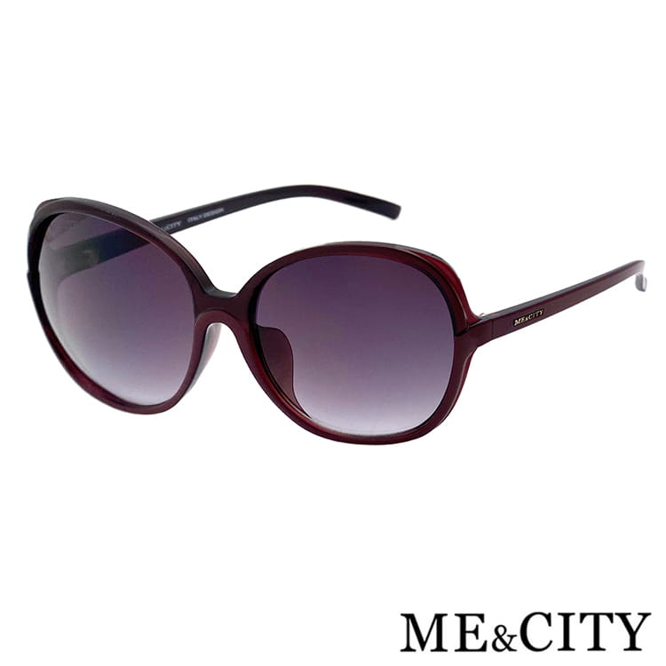 【ME&CITY】 義式浪漫雙色太陽眼鏡 抗UV400 (ME 120004 E143) 9
