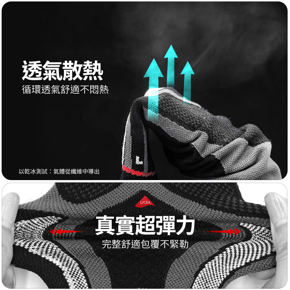 【GIAT】台灣製360D機能小腿套/腿踝套(男女適用) 3