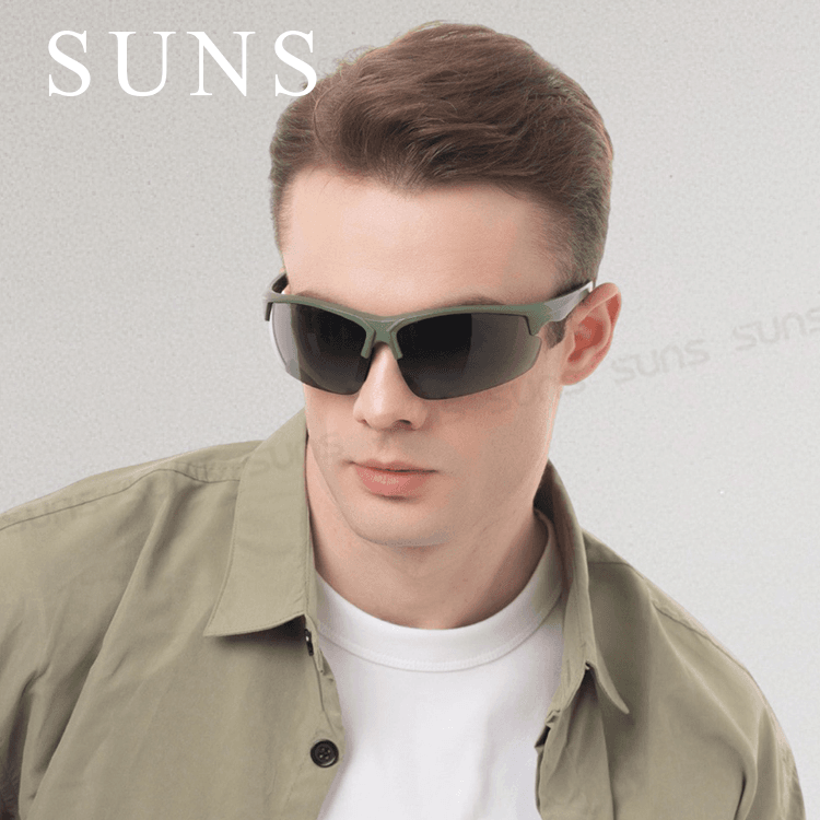 【suns】MIT大框包覆式運動太陽眼鏡 可綁防滑繩 抗UV 【S827】 3