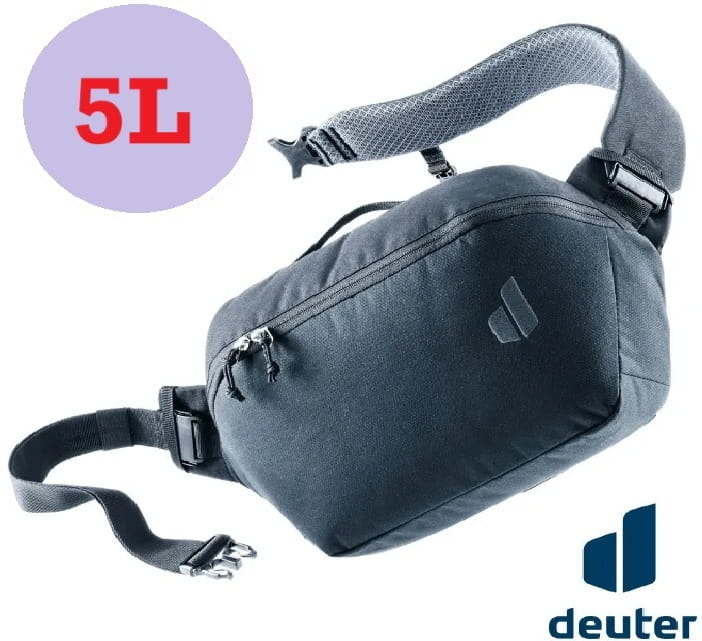 【Deuter】Stroof 城市斜背包 5L/3800025單肩胸背包.腰包.臀包.休閒隨身背包. 3