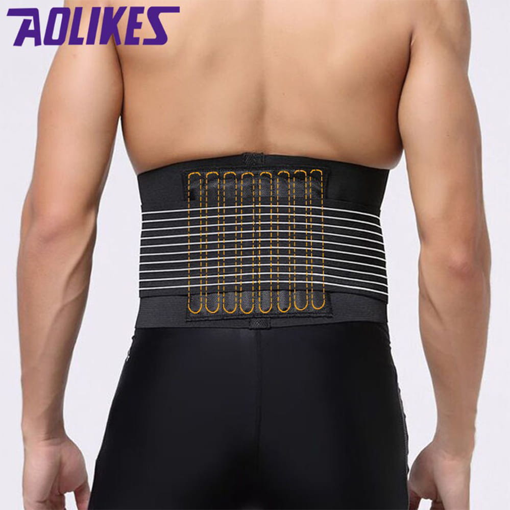 AOLIKES 八根彈簧高透氣運動護腰帶 0